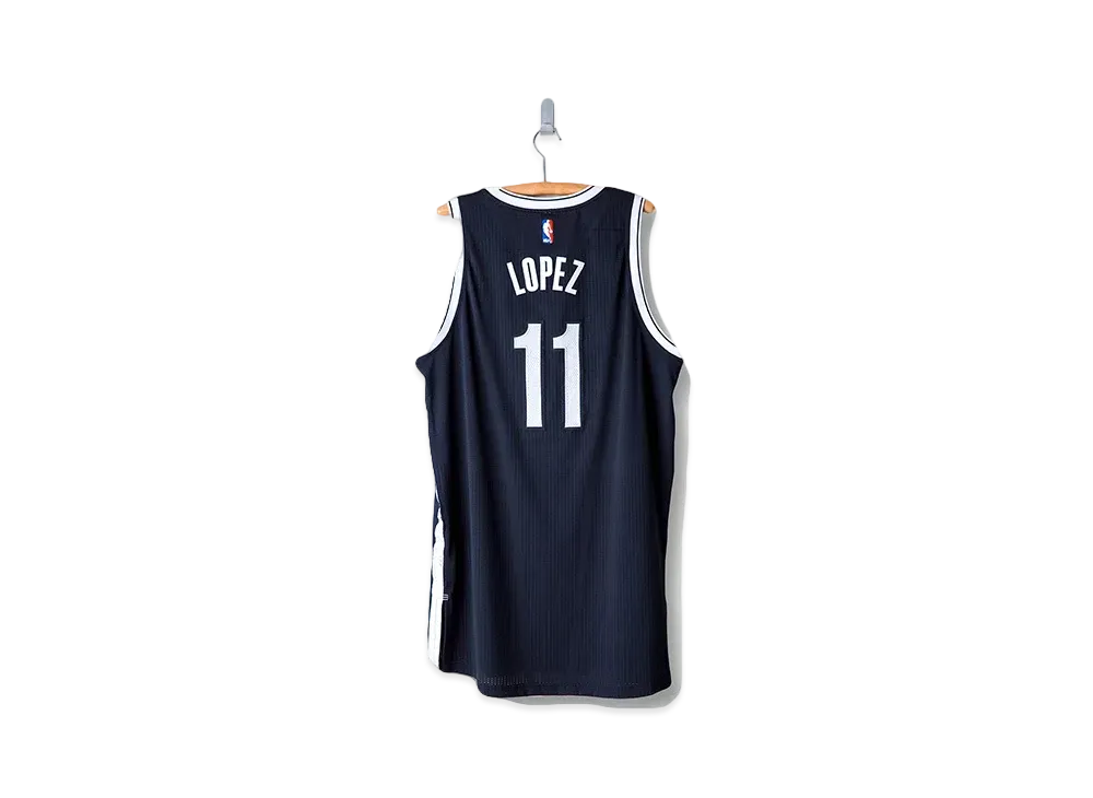 #11 Brook Lopez Brooklyn Nets 2015-16 "Away"
