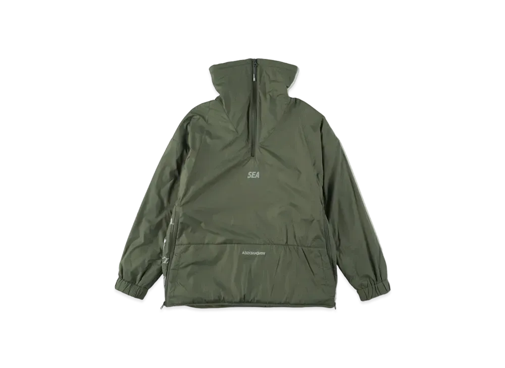 WIND AND SEA S_E_A Tactical Pullover Jacket "Olive"