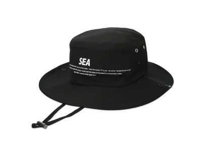 WIND AND SEA Nylon Switch Tech Boonie Hat "Black"