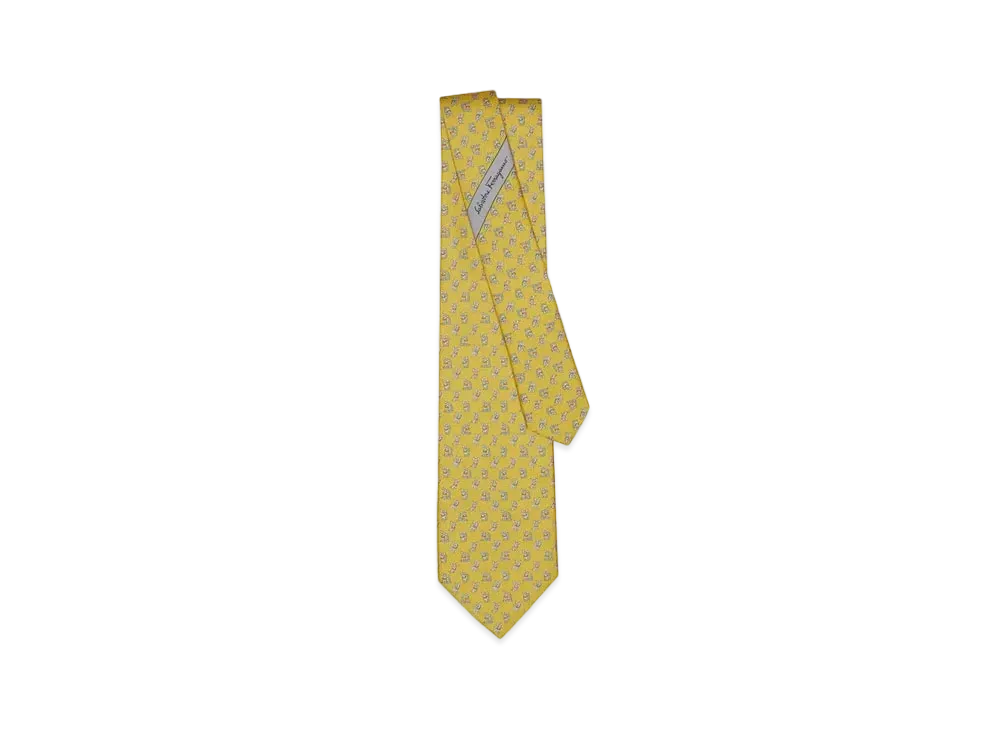Salvatore Ferragamo Tie "Giallo"