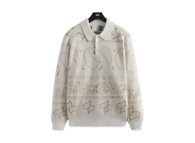 Kith Paisley Harmon Pullover "Waffle"