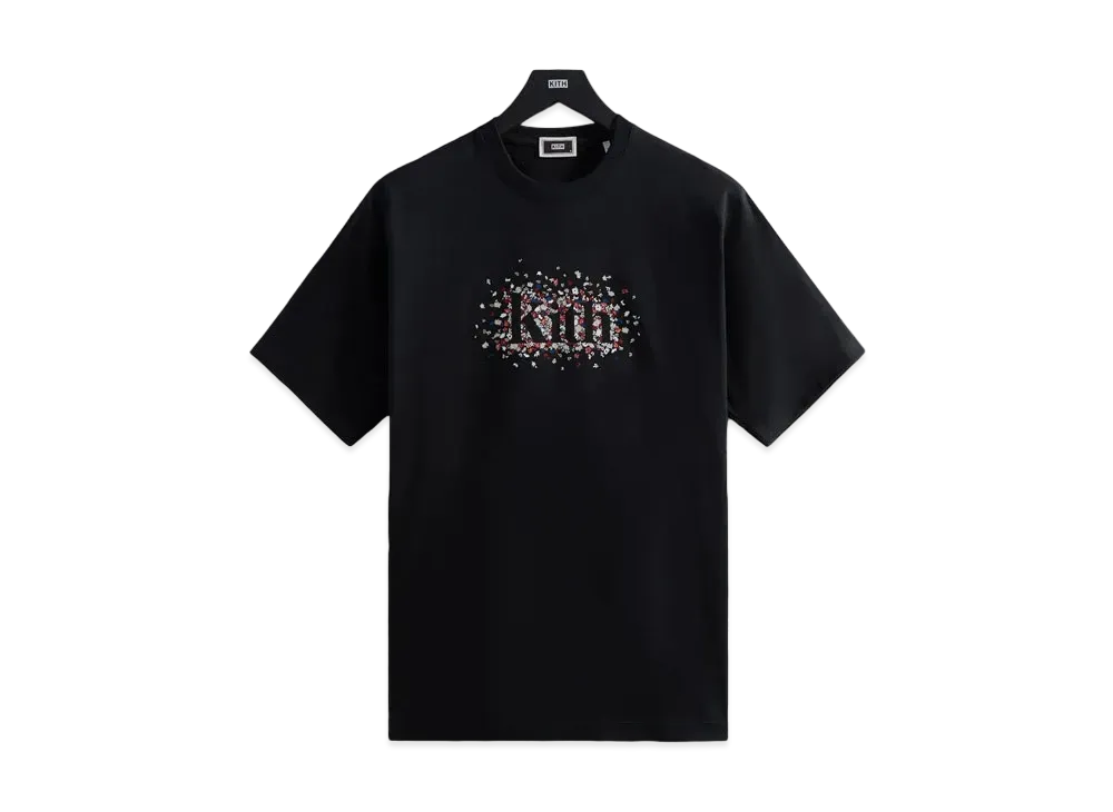 Kith Meadow Serif Tee "Black"