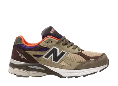 ニューバランス 990V3 "カーキ/オレンジ"