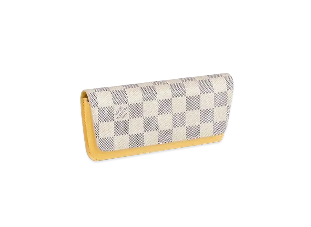 Louis Vuitton Woody Glasses Case Damier Azur