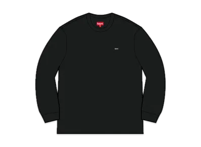 Supreme Small Box L/S Tee "Black"(23SS)