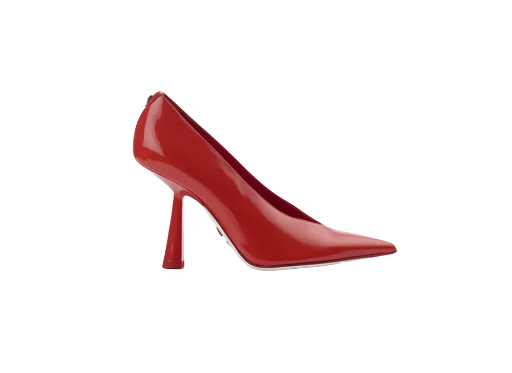 Jimmy Choo x Pretty Guardian Sailor Moon Sailor Mars Pump 100 Patent Leather Pumps "Red"