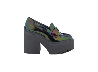 Jimmy Choo x Pretty Guardian Sailor Moon Luna Loafer 120 Hologram Patent Loafer "Iridescent"