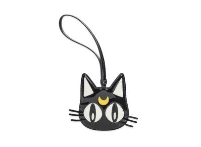 Jimmy Choo x Pretty Guardian Sailor Moon Luna Patent Card Case "Black"