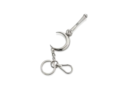 Jimmy Choo x Pretty Guardian Sailor Moon Moon Stick Keyring Plexi "Silver"