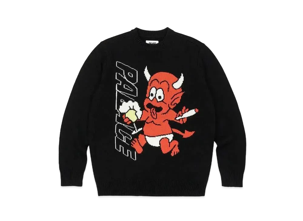 PALACE Temptation Knit "Black"