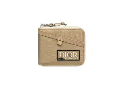 Dior x Mysteryranch Zipped Wallet Cordura Nylon "Beige"