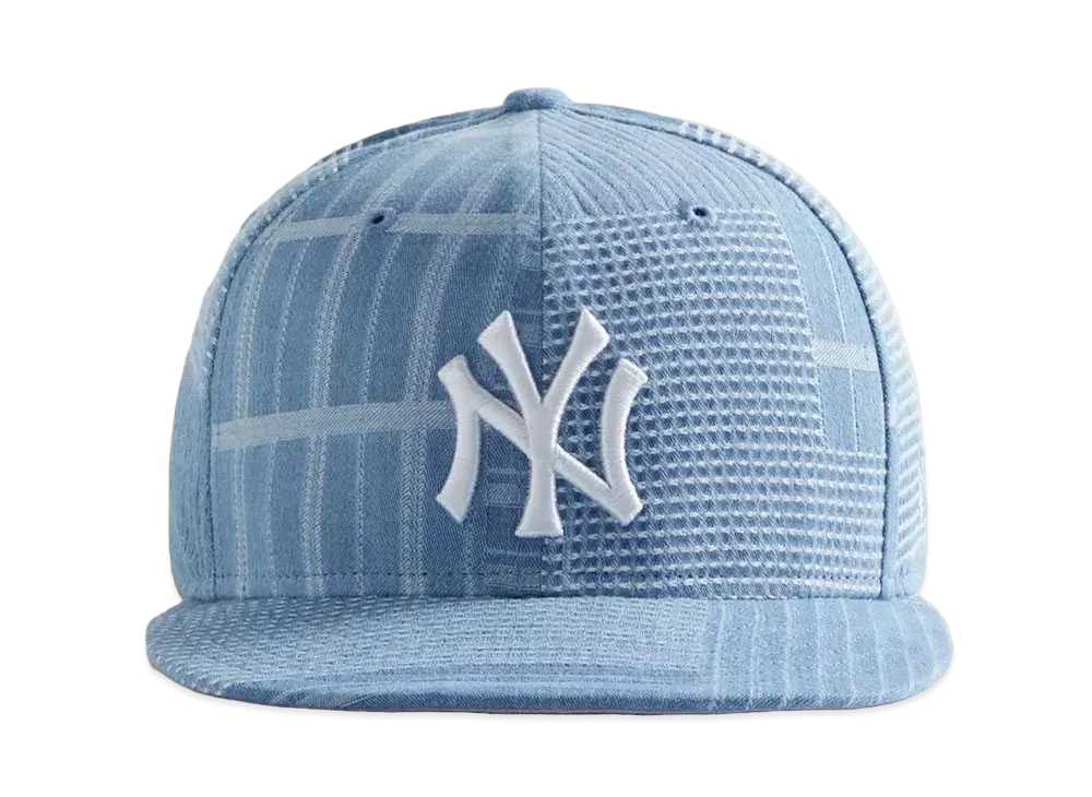 Kith x New Era x Yankees Japanese Indigo Jacquard Low Profile "Indigo"
