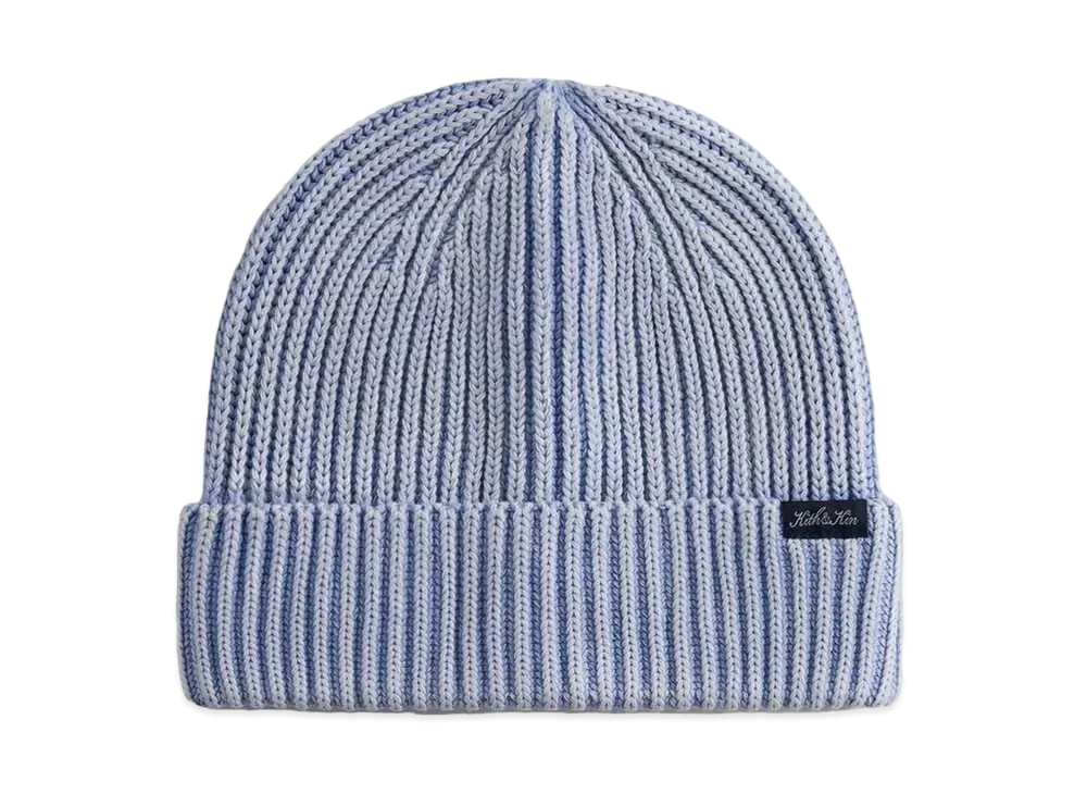 Kith Garment Dyed Knit Beanie "Woven"