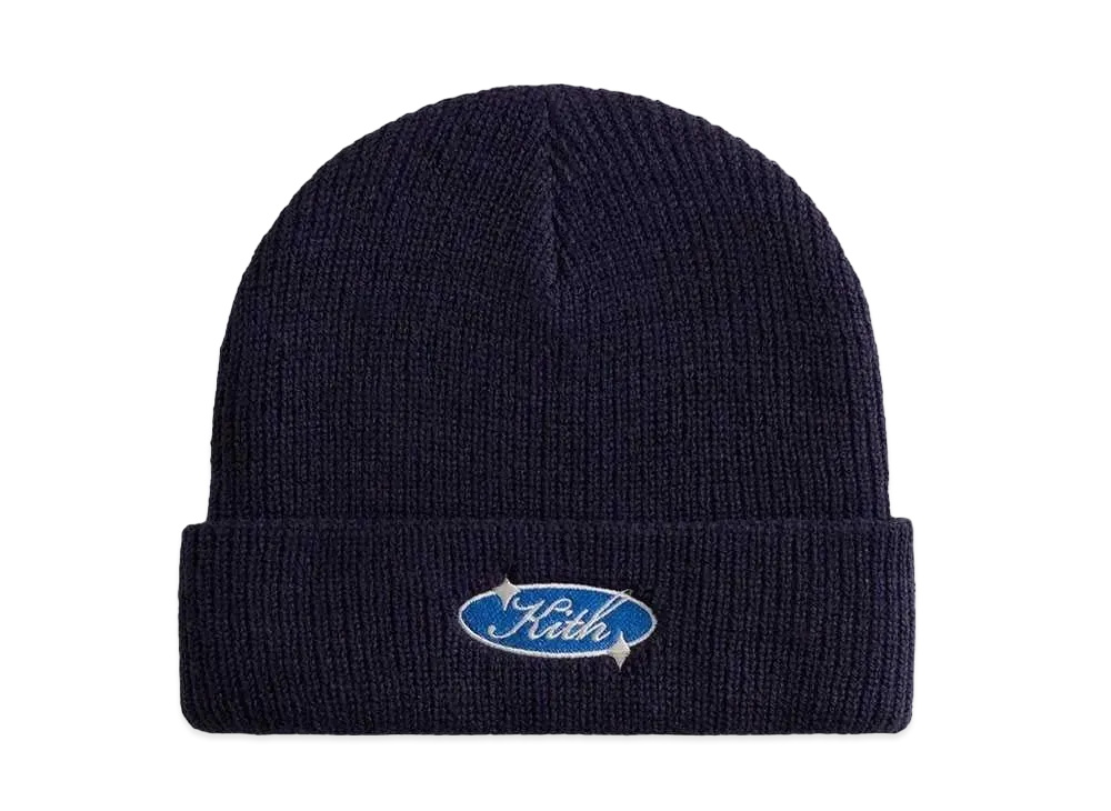 Kith Clean Script Acrylic Beanie "Nocturnal"