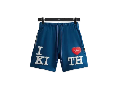Kith x Advisory Board Crystals I Love Kith Short "Navy"