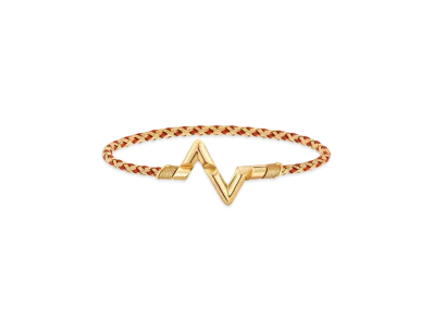 Louis Vuitton LV Volt Upside Down Play Large Bracelet "Rouge"