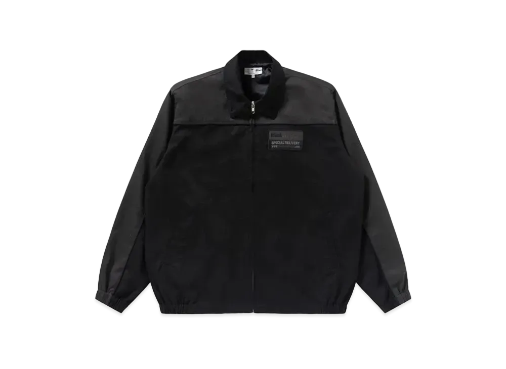 Black Eye Patch Deliveryman Work Jacket "Black"