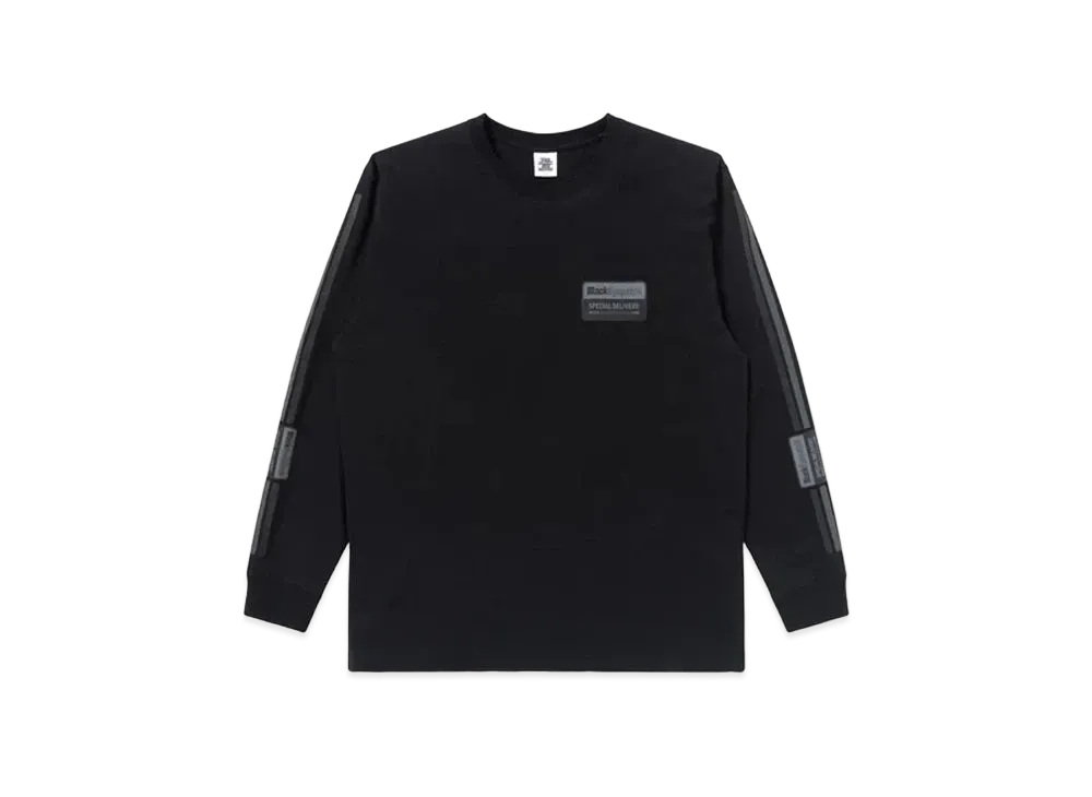 Black Eye Patch Deliveryman L/S Tee "Black"