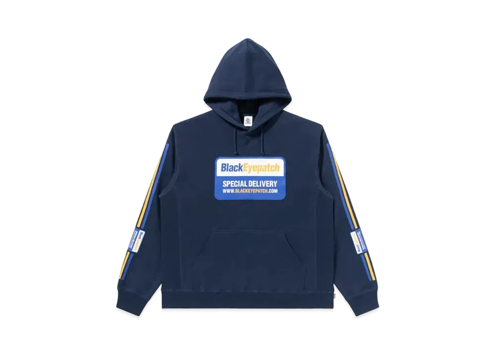 【即購入可】black eye patch フーディー Black Eye Patch Deliveryman Hoodie 
