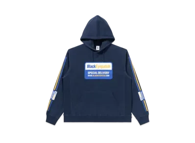 Black Eye Patch Deliveryman Hoodie "Navy"