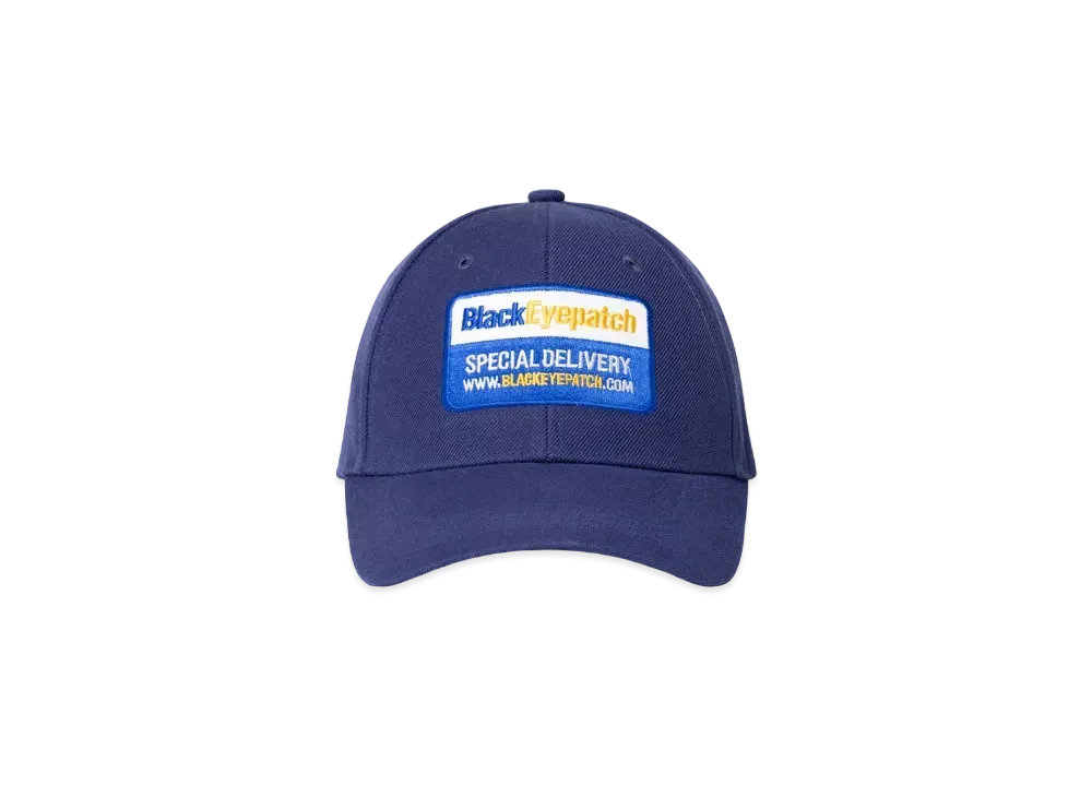 Black Eye Patch Deliveryman Cap "Navy"