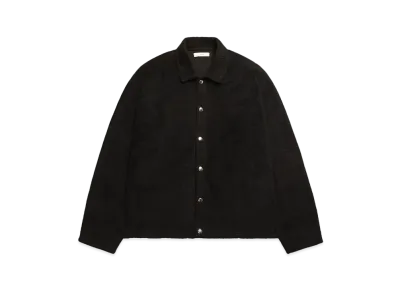 JieDa GEOMETRIC PILE SHIRT "BLACK"