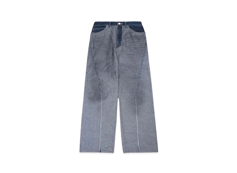 JieDa BACK SIDE LOOSE FIT JEANS "BACK SIDE DENIM"