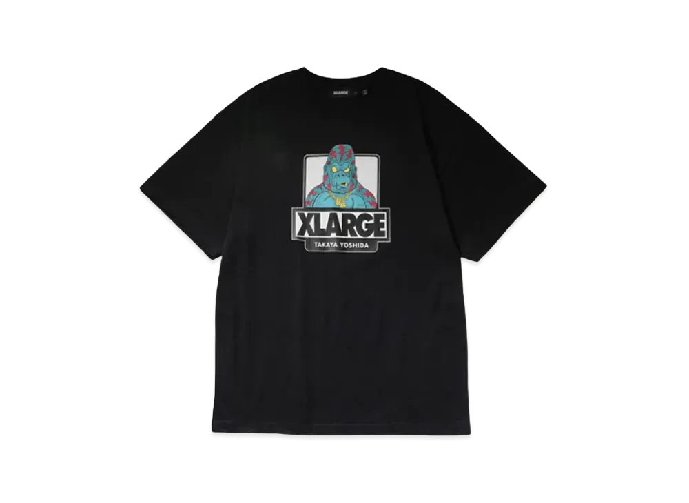 XLARGE x TAKAYA YOSHIDA S/S Tee "Black"