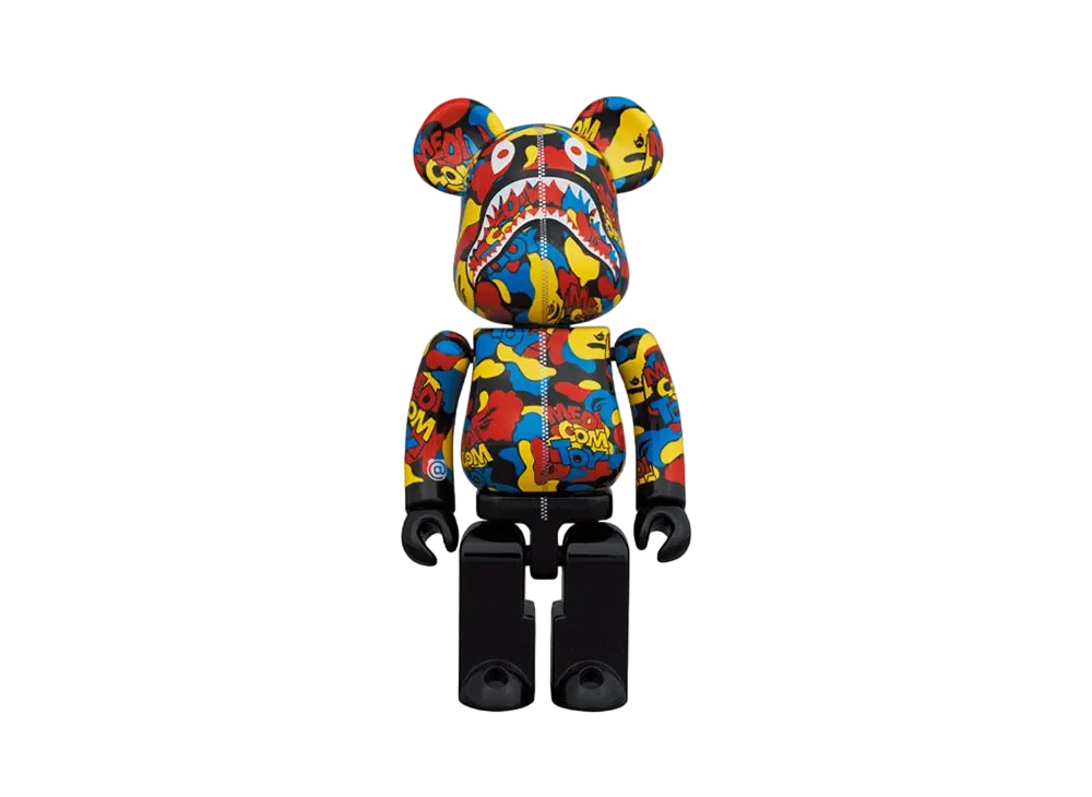 Bearbrick Superalloy MEDICOM TOY Camo Shark