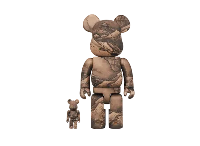 Bearbrick Tokyo National Museum Sesshu Autumn and Winter Landscape (The Winter Landscape) 100% & 400%