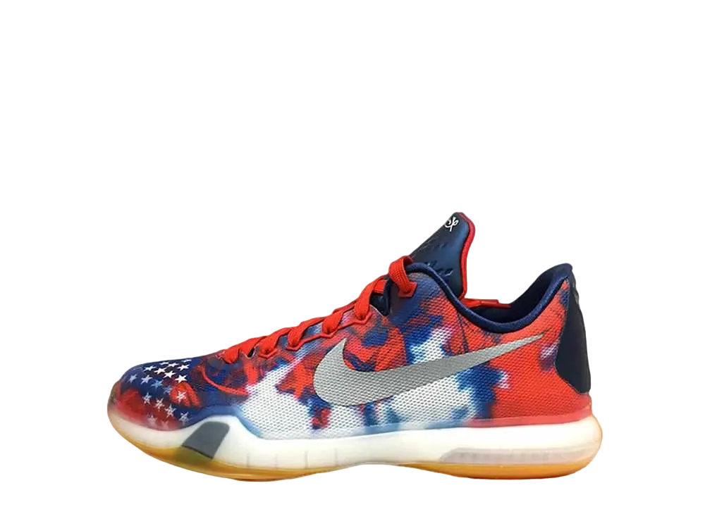 ナイキ GS コービー 10 インディペンデンス デイ "ユニバーシティ レッド"