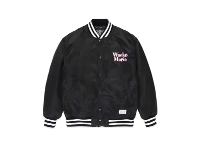 WACKO MARIA Nylon Varsity Jacket "Black"