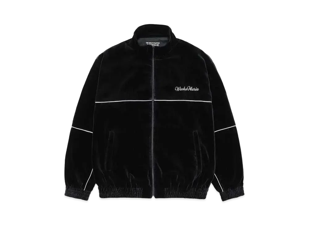 WACKO MARIA Velvet Track Jacket 
