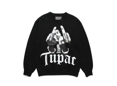 WACKO MARIA 2Pac / Heavy Weight Sweat Shirt "Mono"