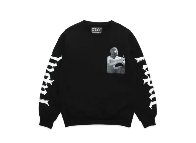 WACKO MARIA 2Pac / Heavy Weight Sweat Shirt #1 "Black"