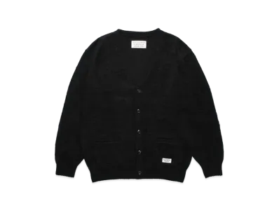 WACKO MARIA Mohair Knit Cardigan "Black"