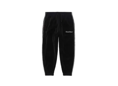 WACKO MARIA Velvet Track Pants "Black"
