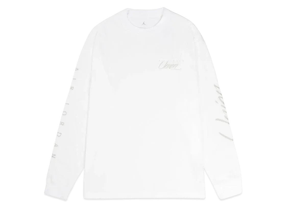 Jordan x UNION Long Sleeve Tee "White"