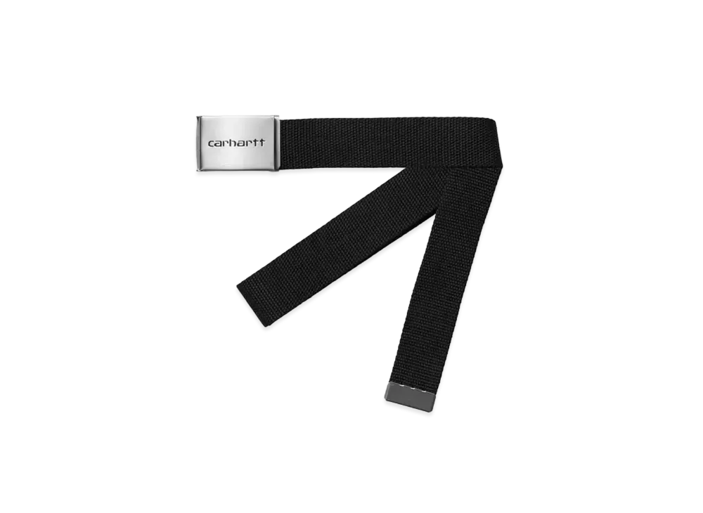 Carhartt Clip Belt Chrome "Black"