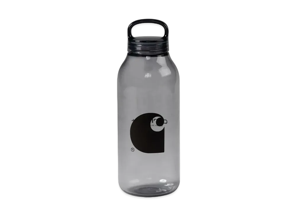 Carhartt Kinto C Logo Water Bottle "Smoke"