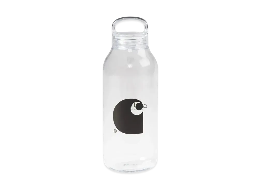 Carhartt Kinto C Logo Water Bottle "Clear"