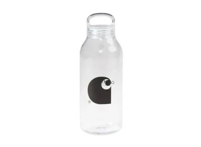 Carhartt Kinto C Logo Water Bottle "Clear"
