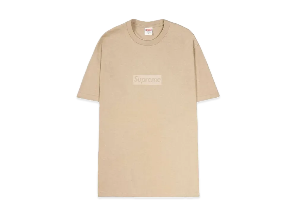 Supreme Tonal Box Logo Tee "Khaki"