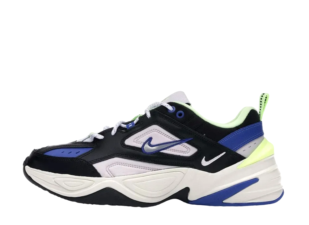 ナイキ エムケーツー テクノ "ブラック ロイヤル ヴォルト"