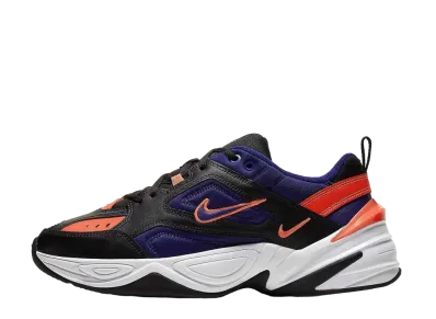 Nike M2K Tekno "Black Deep Royal Blue Bright Crimson"