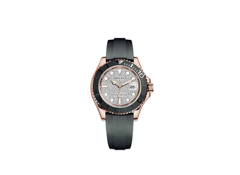 ROLEX Yacht-Master 40 Diamond-Paved Dial 126655