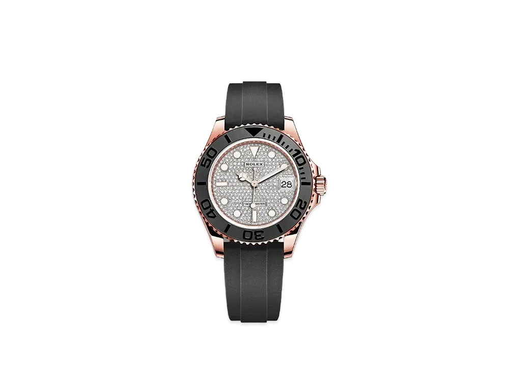ROLEX Yacht-Master 37 Diamond-Paved Dial 268655