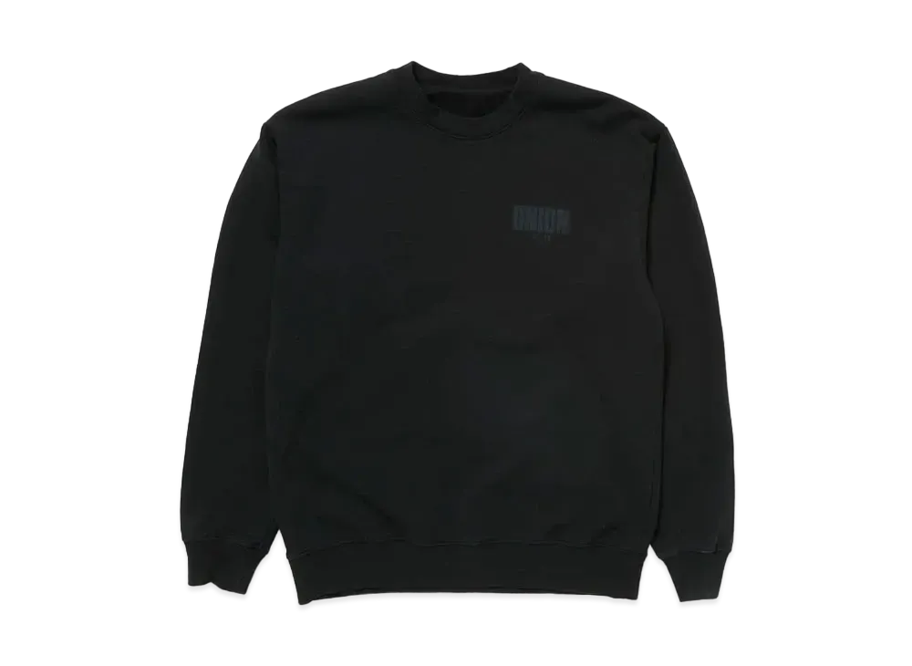 UNION x PGLANG The Big Steppers Crewneck "Black"