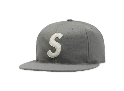 Supreme Ebbets S Logo Fitted 6-Panel "Grey"