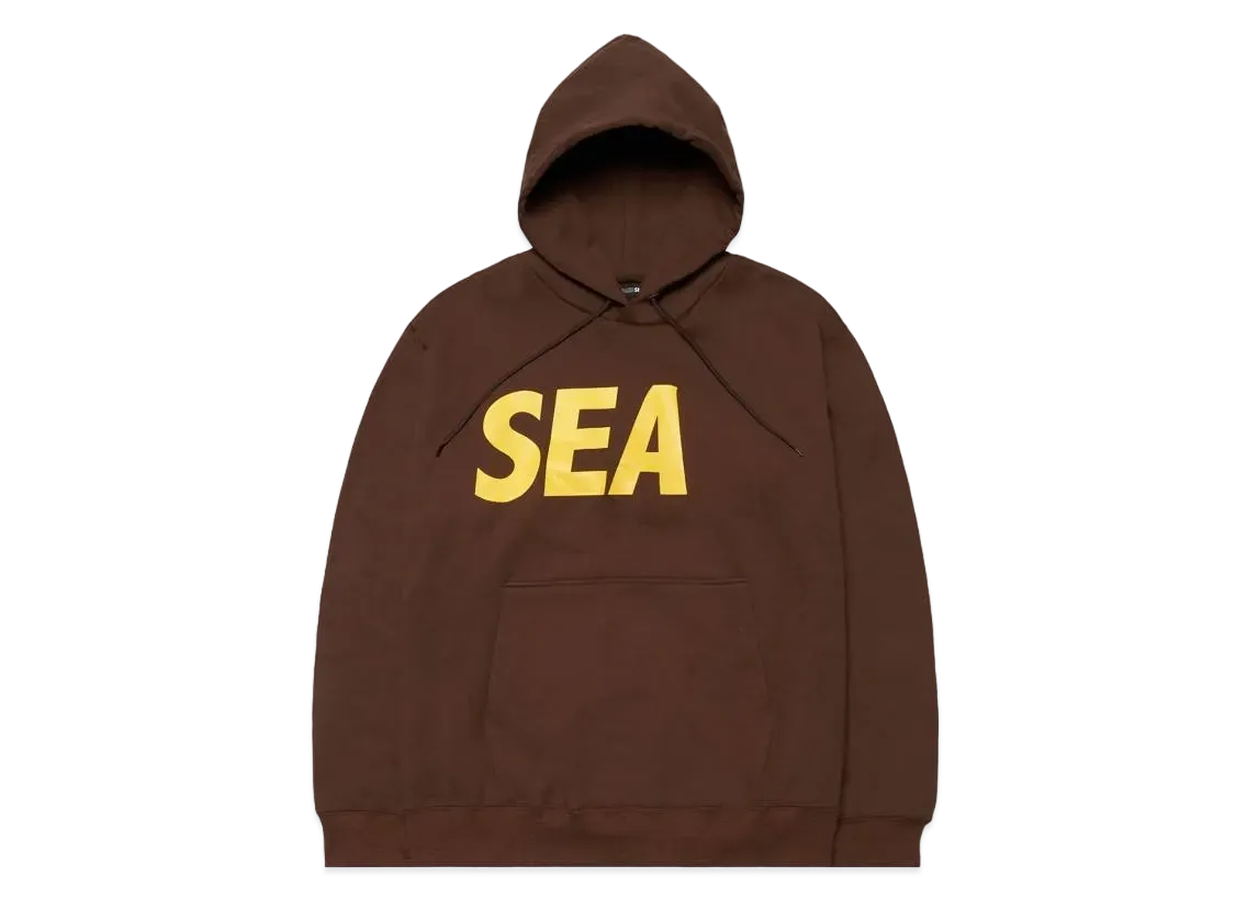 WIND AND SEA SEA Hoodie "Sea Brown-Sd Yellow"
